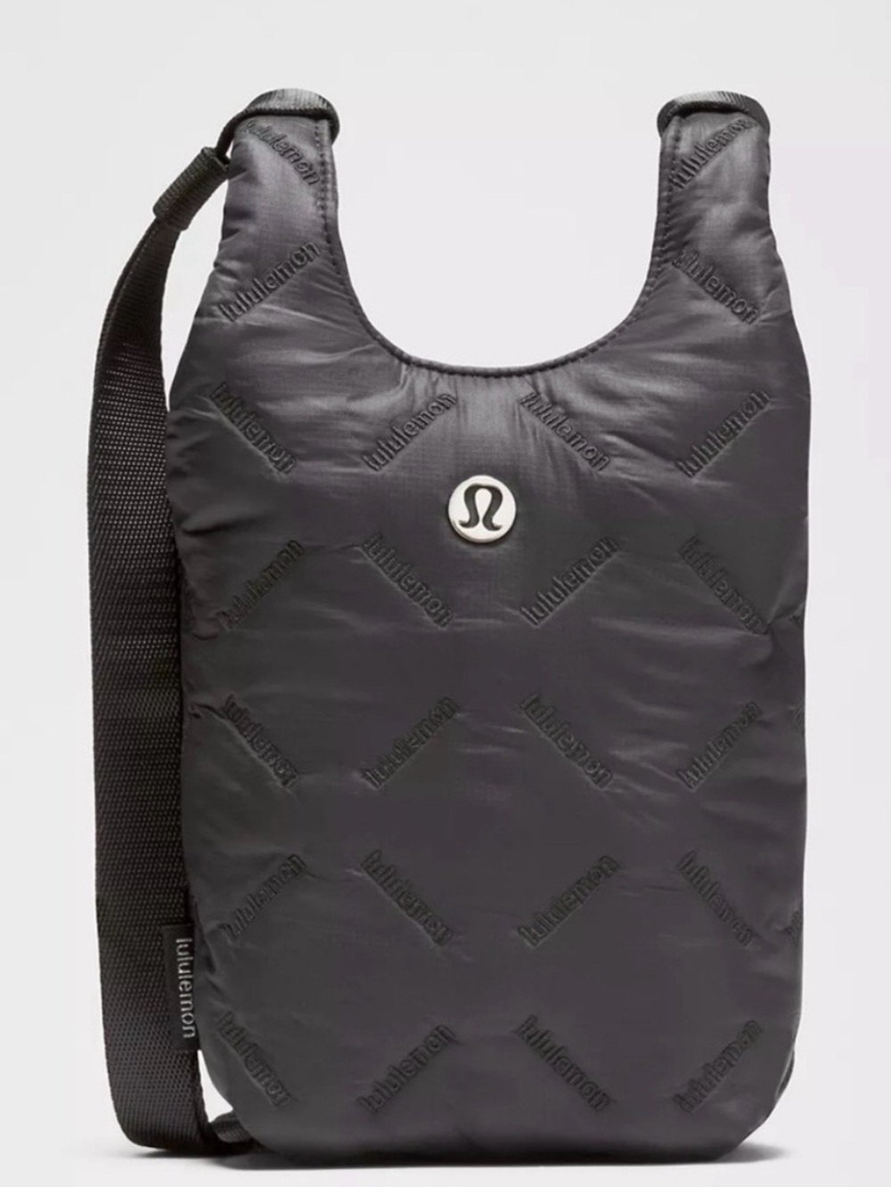 Lululemon Black Quilty Pleasures Phone Crossbody Bag